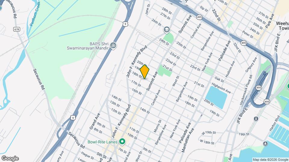 821 18th St Mapa y Detalles de la Ubicación