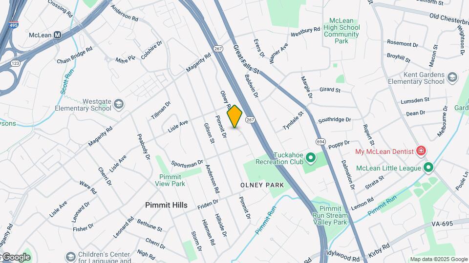 1816 Olney Rd Map and Location Details