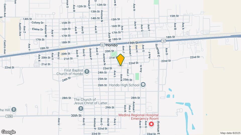 2204 Ave K Map and Location Details