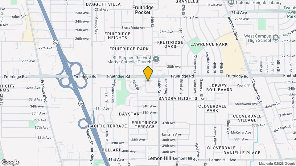 5609 Odea Dr Map and Location Details