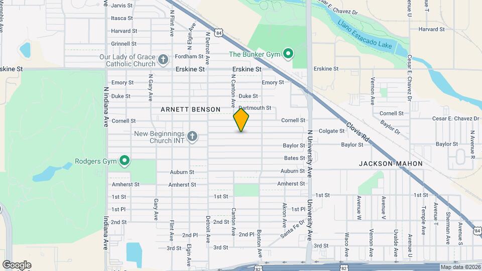 2721 Colgate St Map and Location Details