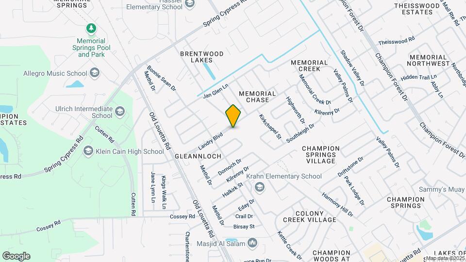 9503 Landry Blvd Map and Location Details