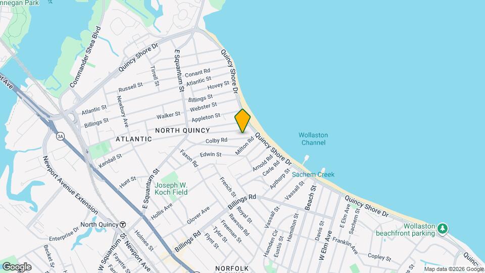 118 Colby Rd Map and Location Details