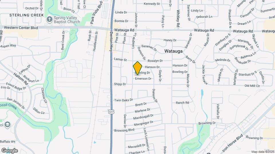 5713 Emerson Dr Map and Location Details