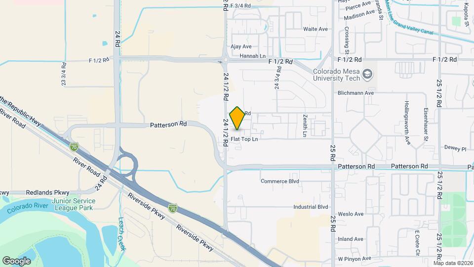 Copper Village Apartments Map and Location Details