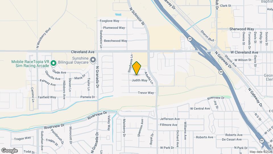 2352 Frederick Way Map and Location Details