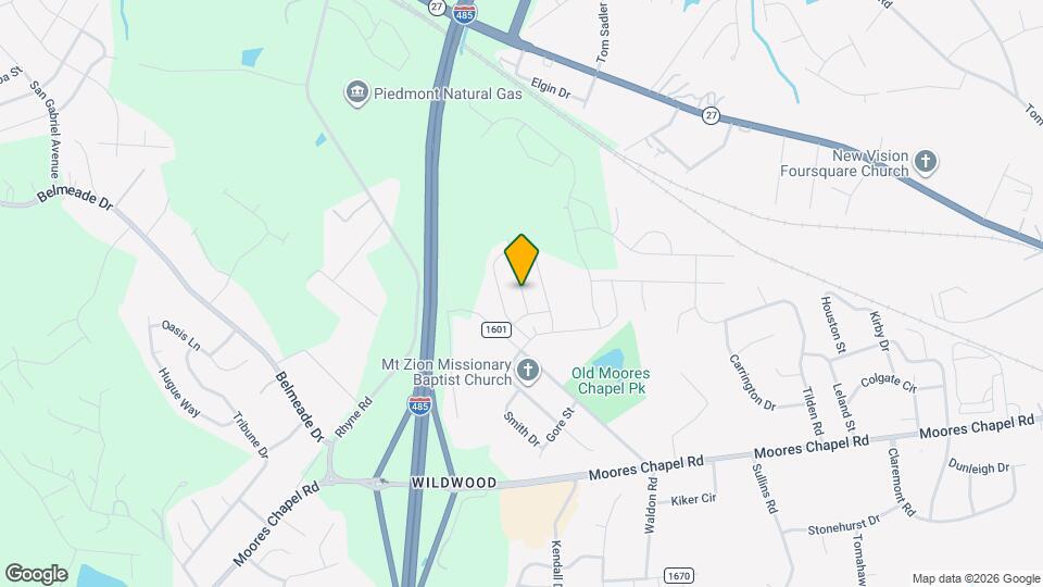 11936 Basking Dr Map and Location Details