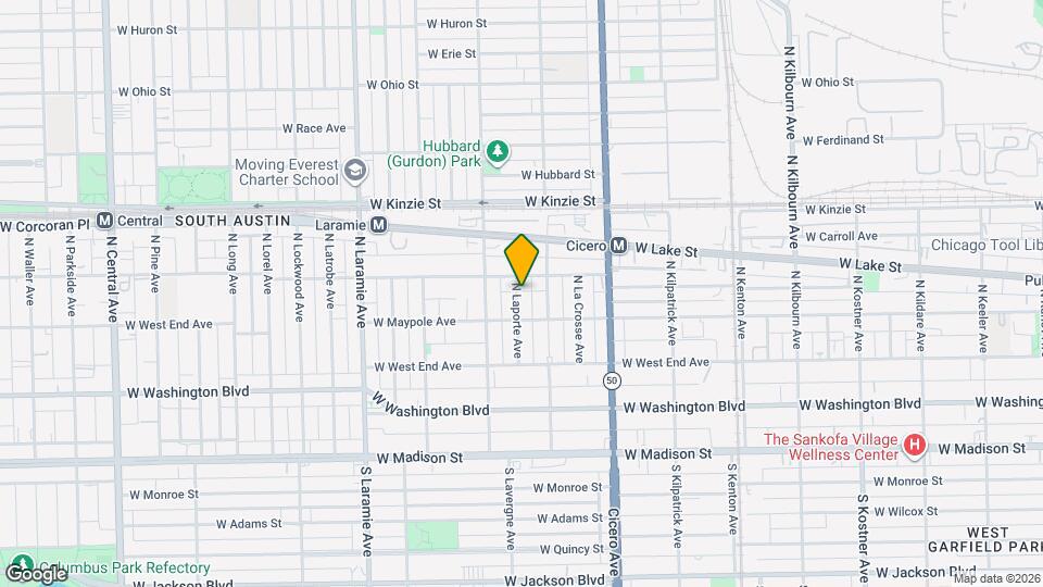 223 N Laporte Ave Map and Location Details