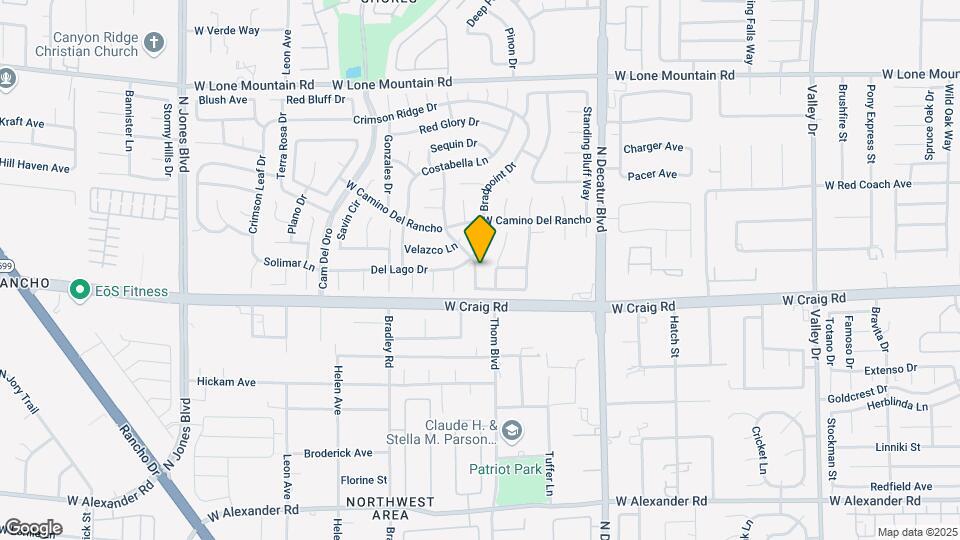 4420 Vincente Ln Map and Location Details