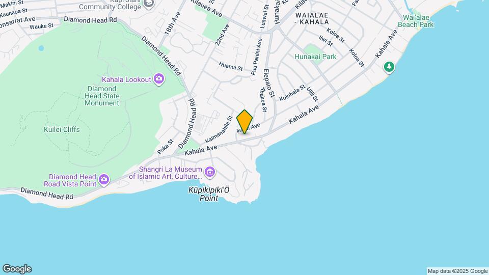 4346 Kahala Ave Map and Location Details