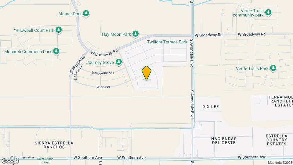 4825 S 118th Ave Map and Location Details