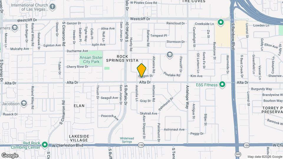 7400 Alta Dr Map and Location Details