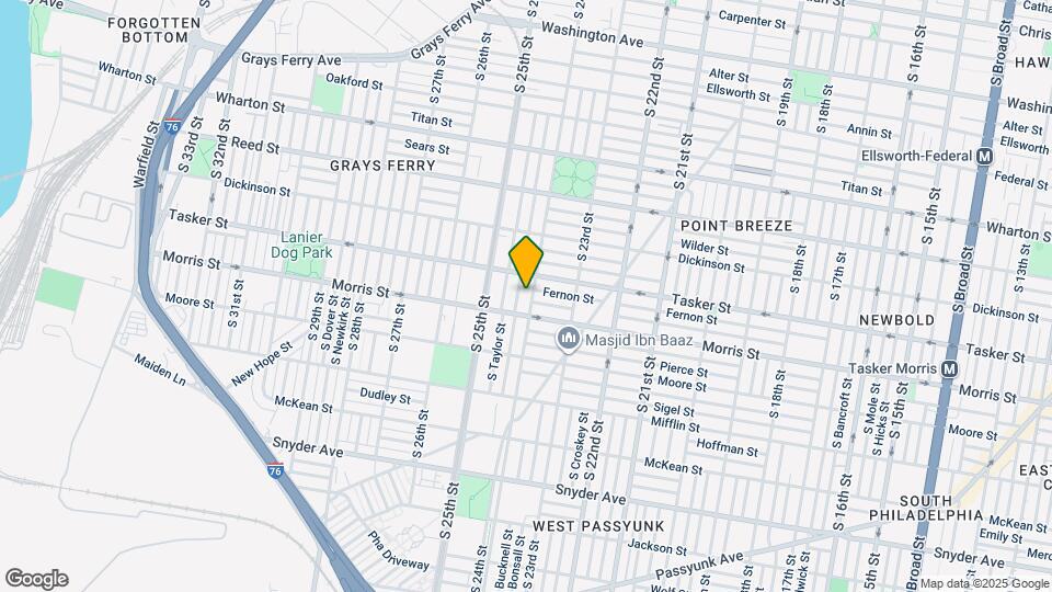 1626 S 24th St Map and Location Details