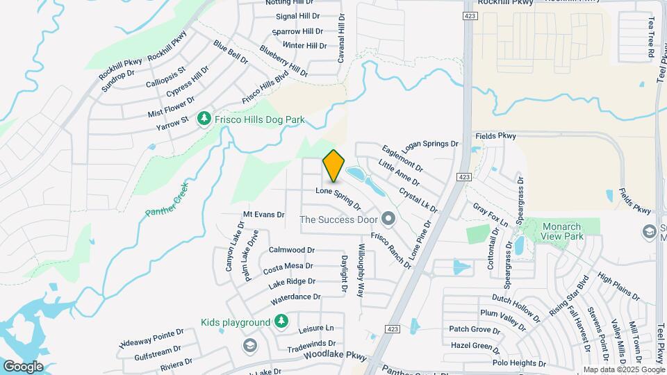 14924 Lone Spring Dr Map and Location Details