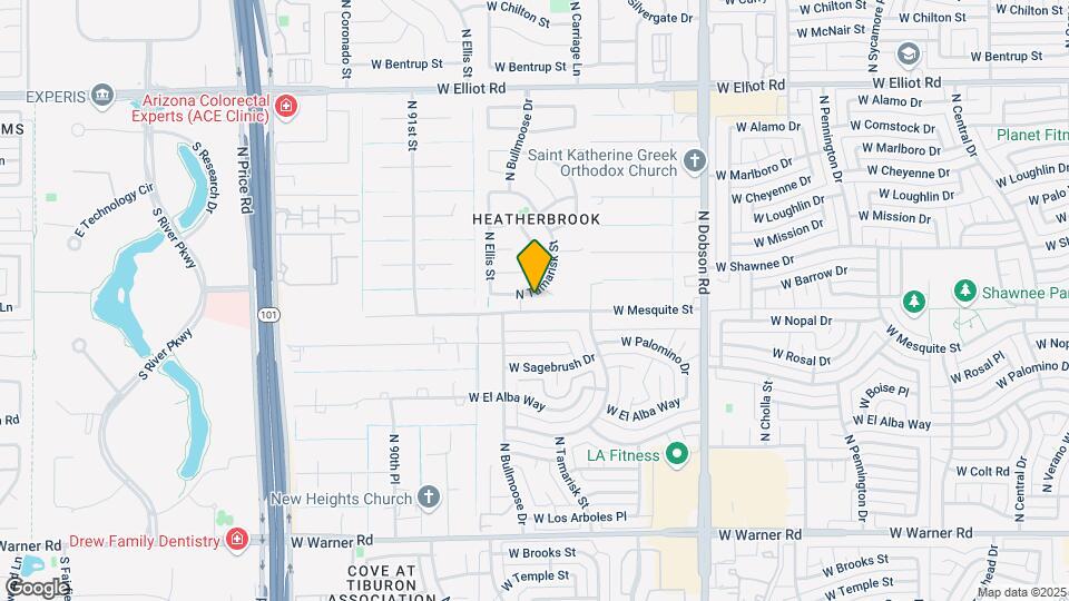 2563 N Tamarisk St Map and Location Details