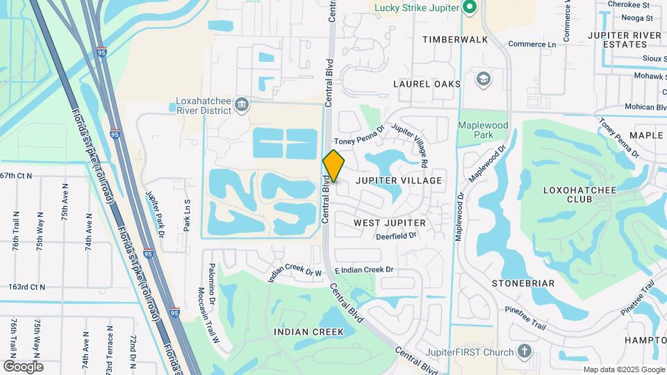 258 Palmetto Ct Mapa y Detalles de la Ubicación