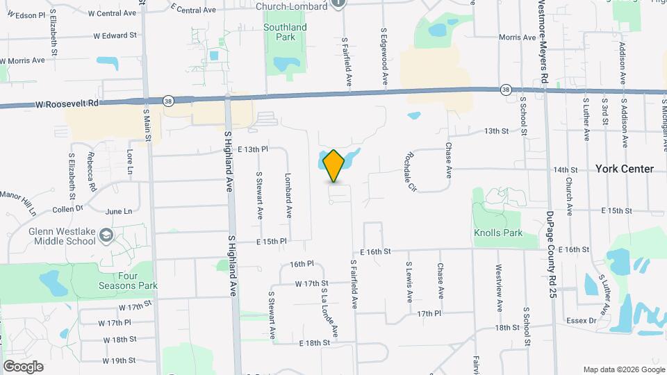 1405 S Fairfield Ave Mapa y Detalles de la Ubicación