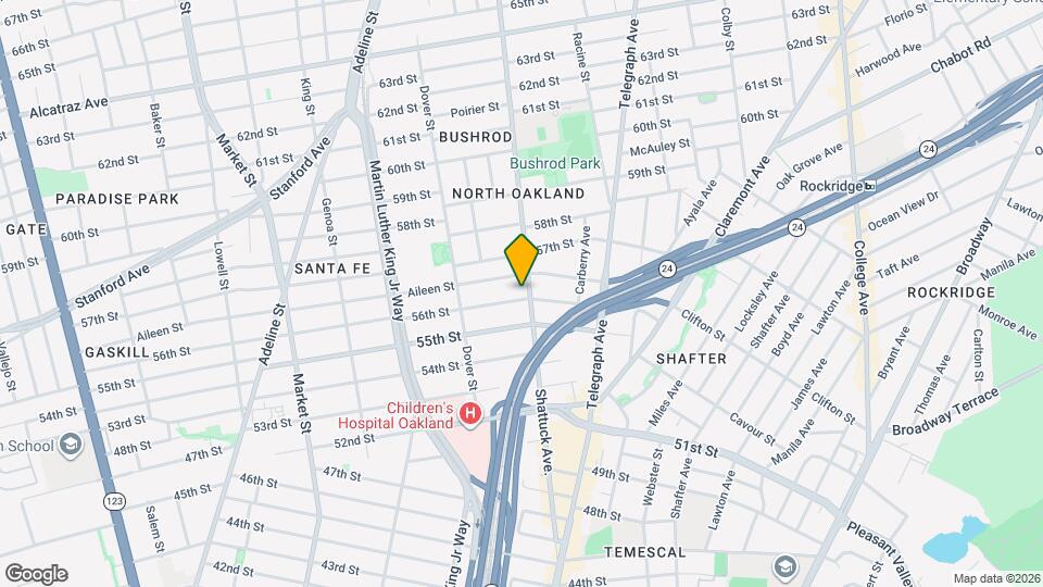 604 56th St Map and Location Details