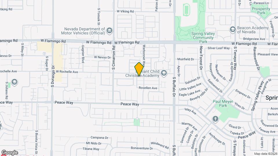 8035 Laurena Ave Map and Location Details