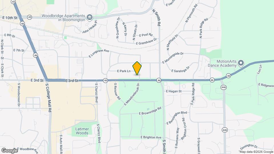 3649 E 3rd St Map and Location Details