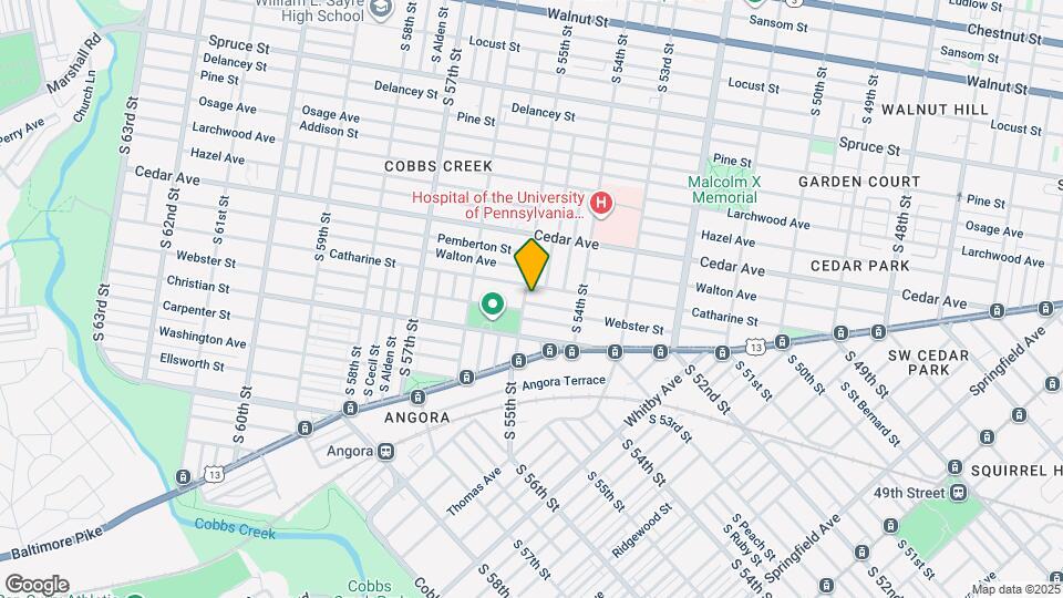 713 S 55th St Map and Location Details