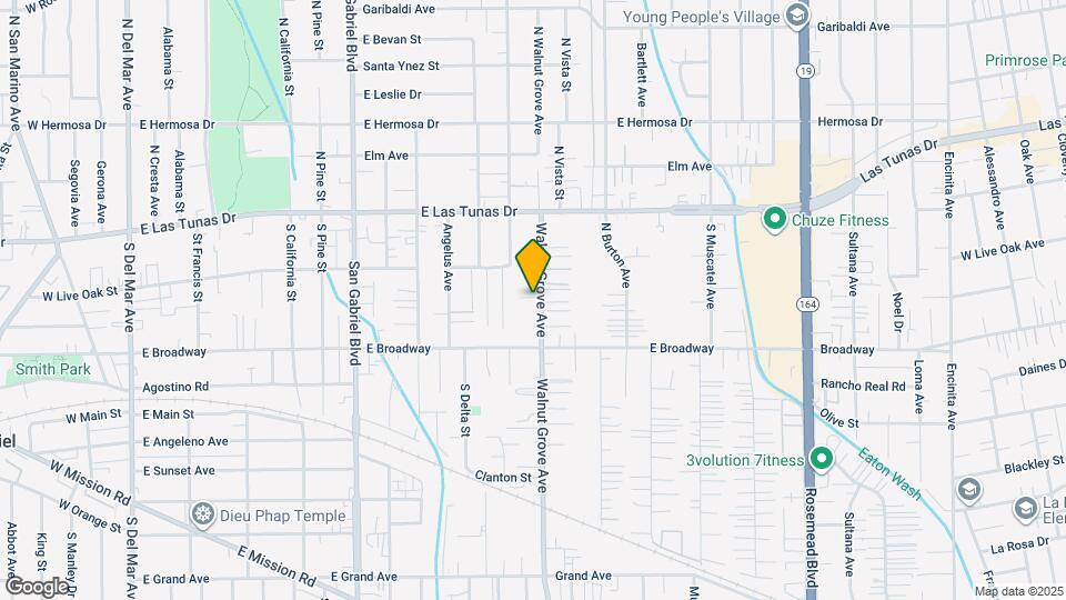 5549-5561 Walnut Grove Ave Map and Location Details