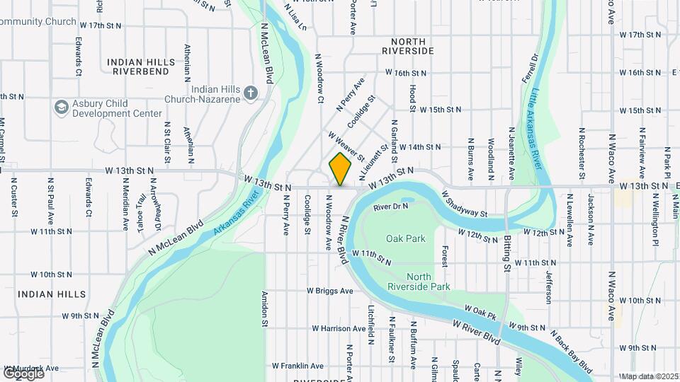 1629 W 13th St N-Unit -UP Map and Location Details