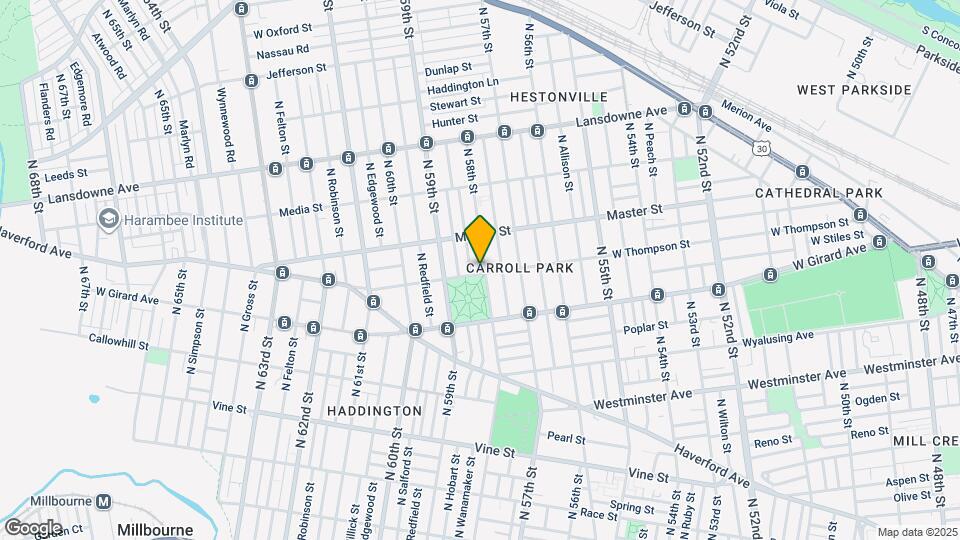 5803 W Thompson St Map and Location Details