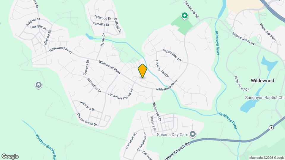 44155 Azalea Ct Mapa y Detalles de la Ubicación