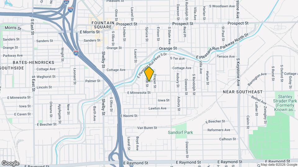 1605 Spruce St Map and Location Details