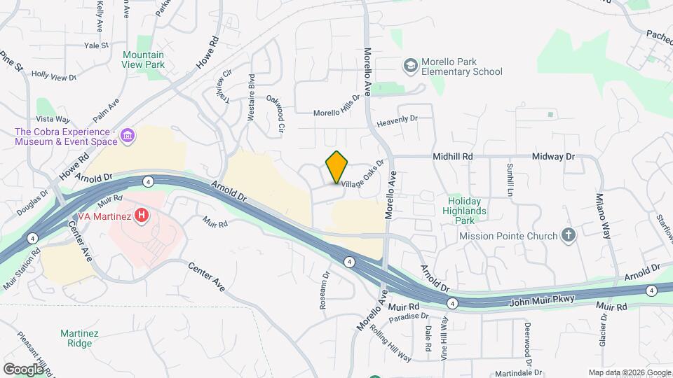 1022 Village Dr Map and Location Details