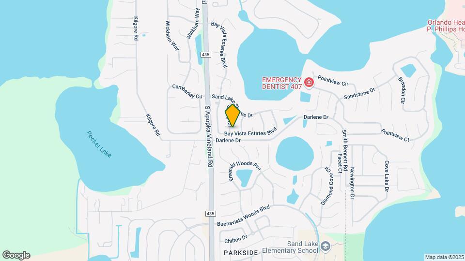 9827 Bay Vista Estates Blvd Map and Location Details