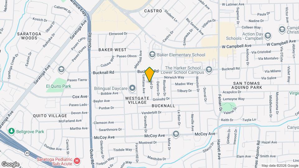 2197 Maroel Dr Map and Location Details