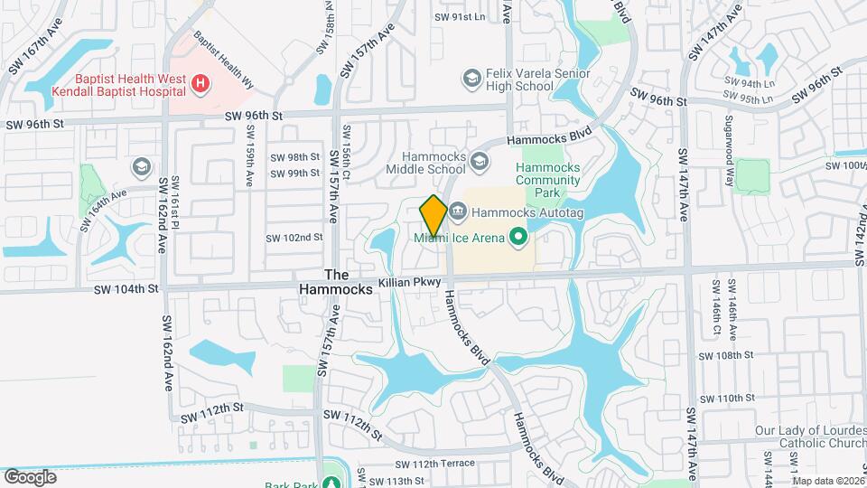 10240 SW 154th Cir Ct Map and Location Details