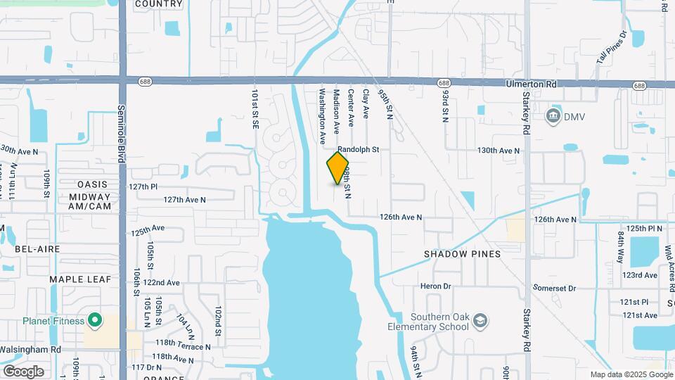 12783 Pineway Dr Map and Location Details