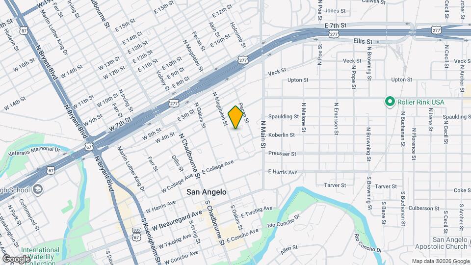 Magdalen Arms Apartments Map and Location Details