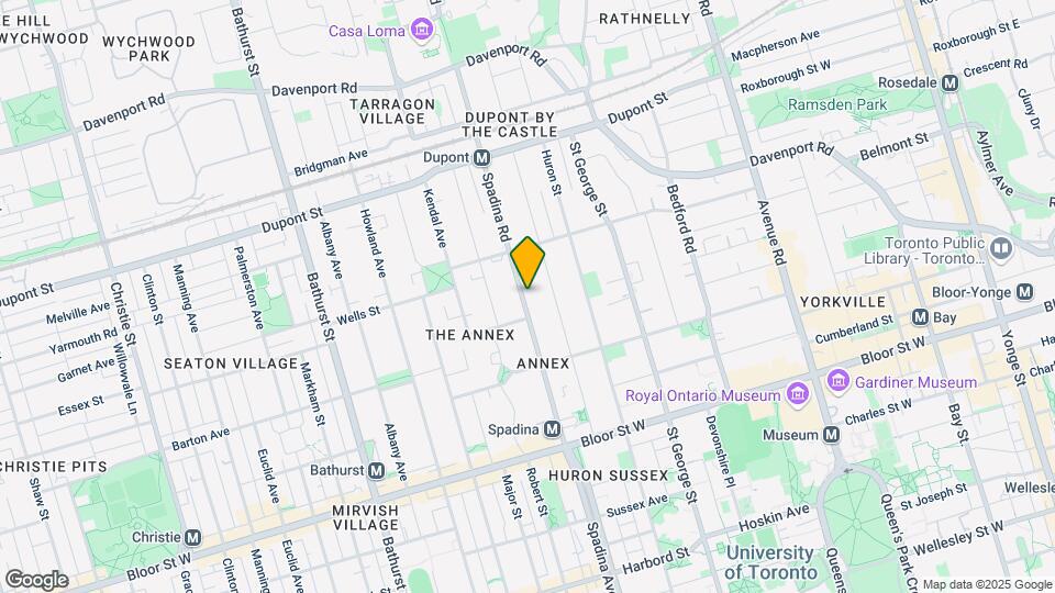 101-103 Spadina Rd Map and Location Details