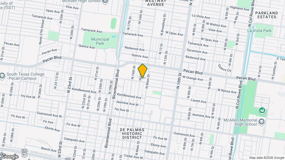 1300 N 15th St, Unit 4 Map and Location Details