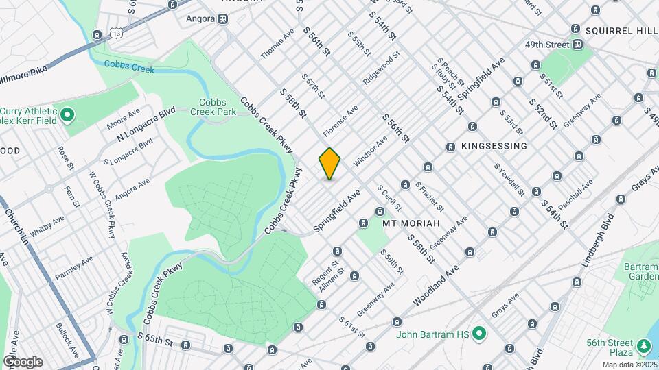 5855 Windsor Ave Mapa y Detalles de la Ubicación