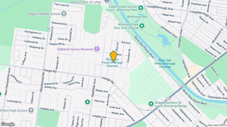 7831 Elton St Map and Location Details