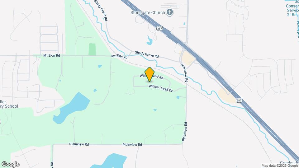 3651 Willow Creek Dr Map and Location Details