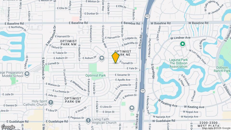 2035 E Cornell Dr Map and Location Details