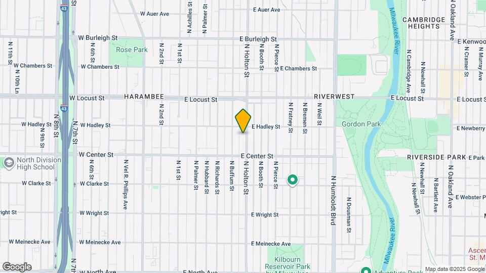 2753 N Holton St Map and Location Details