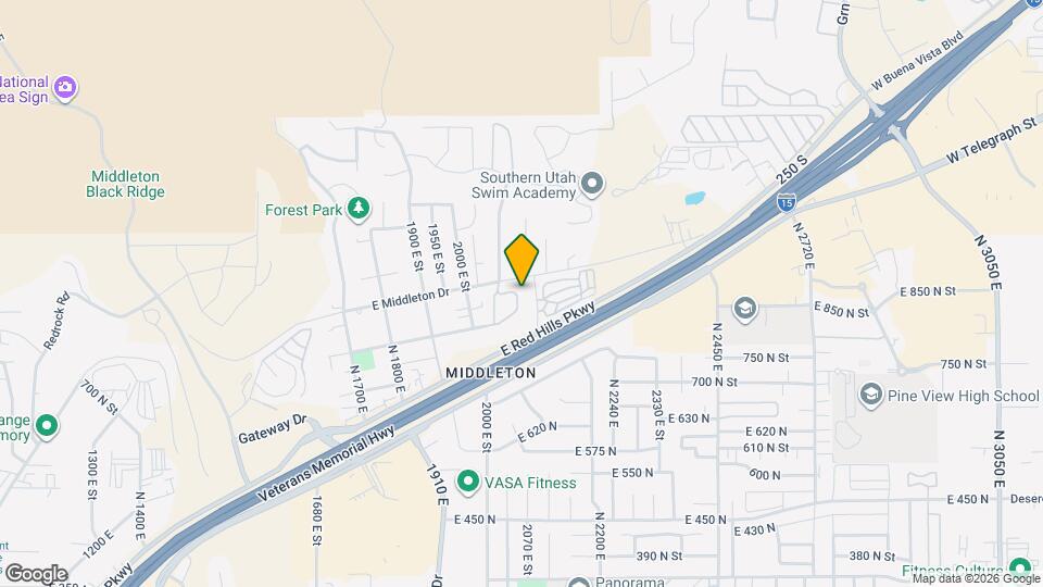 2056 E Middleton Dr Map and Location Details