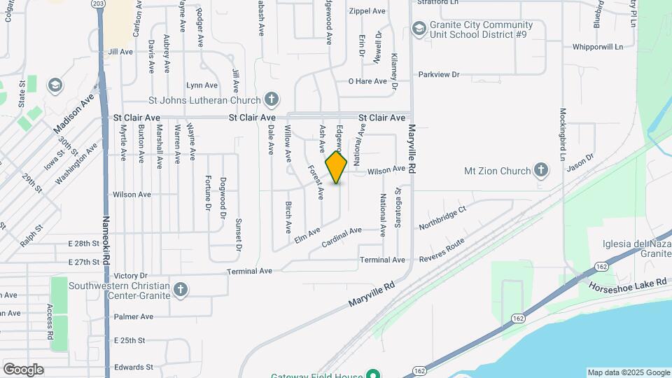 2837 Edgewood Ave Map and Location Details