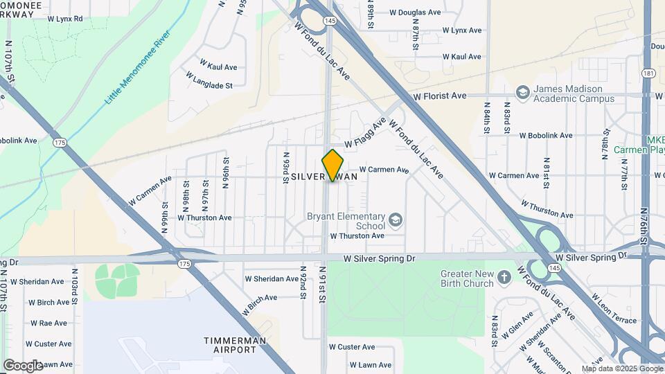 5760 N 91st St Map and Location Details
