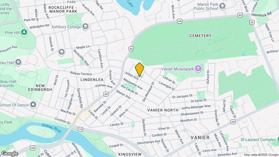 55 Jolliet Av Map and Location Details