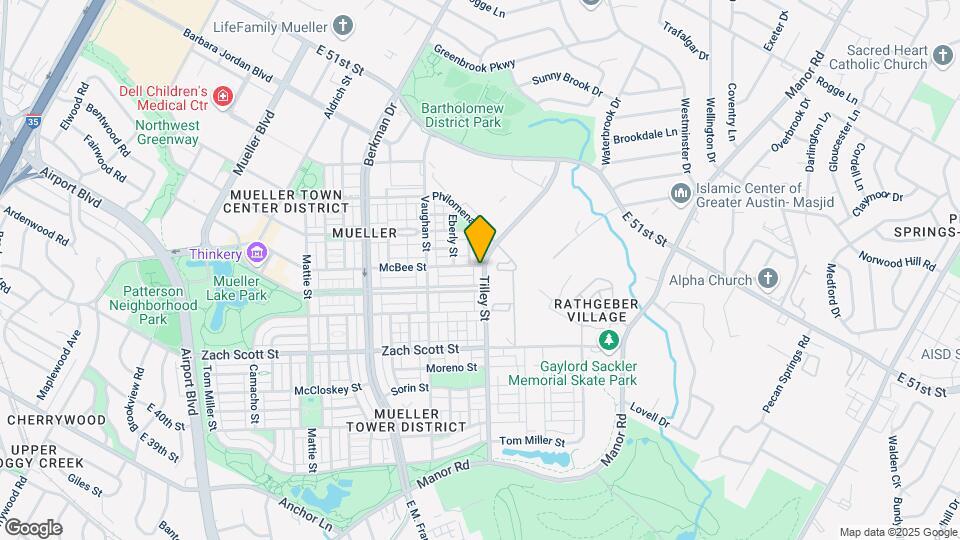 2516 Simond Ave Mapa y Detalles de la Ubicación