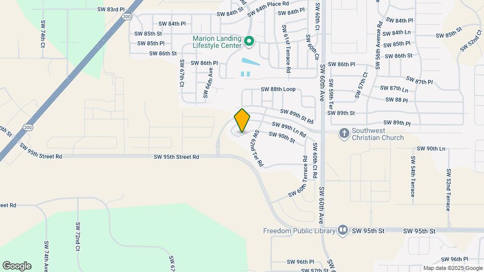 6915 SW 89th Ln Map and Location Details
