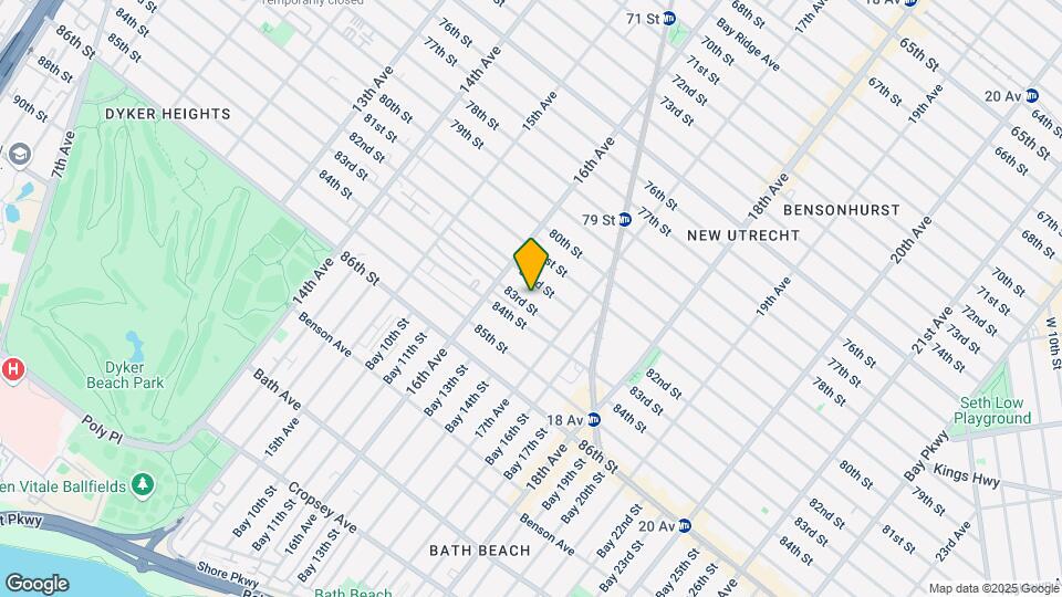 1645 83rd St Map and Location Details